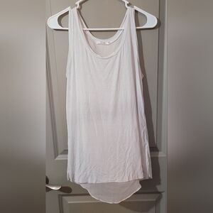 Bailey44 Tank Top With Split Sheer Back